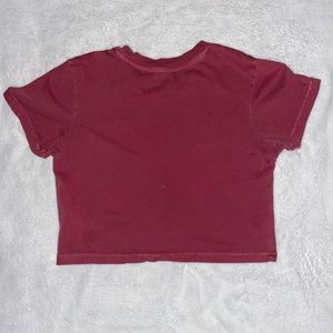 XS Cotton On Raspberry Pink Crop Top
